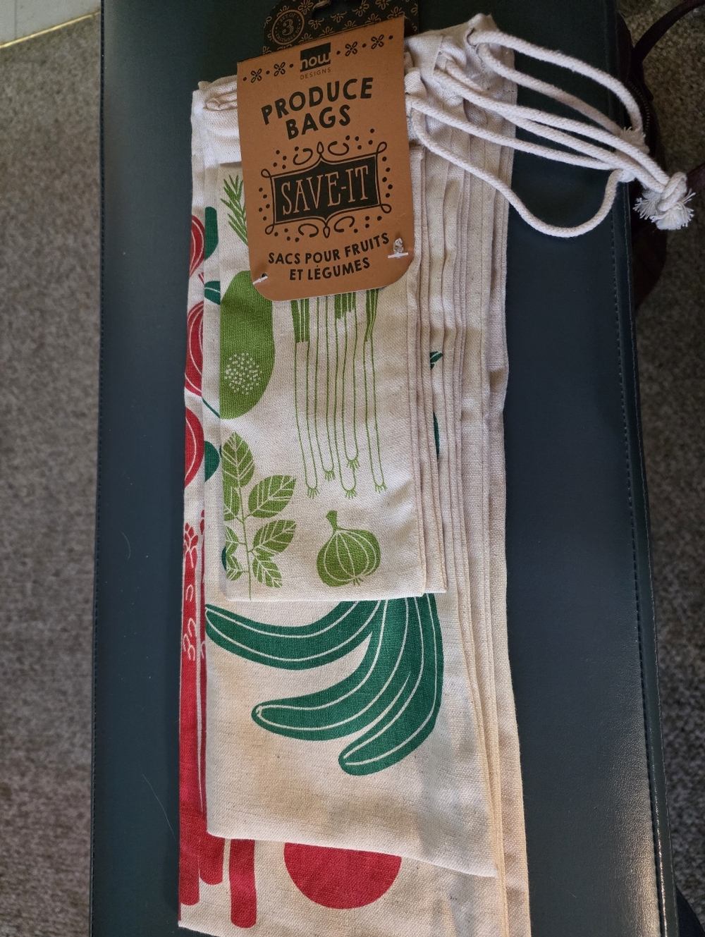 Now Designs "Save-It" Reusable Produce Bags (set of 3)